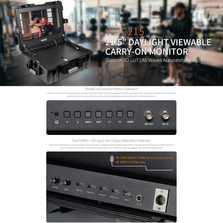 SEETEC WPC215 Monitor De Director 21.5 1000 Nits Pro