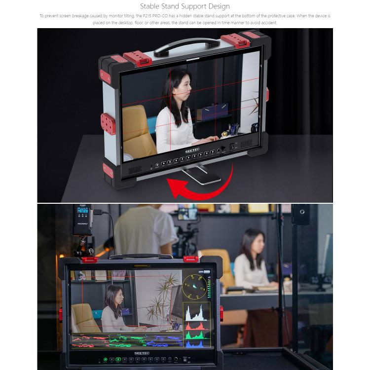 Seetec P215 PRO-CO Monitor Brillo 1000 Nits 21.5 Pulgadas