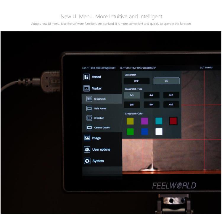 FEELWORLD SH7 Monitor De Cámara 7 Pulgadas 2200 Nit