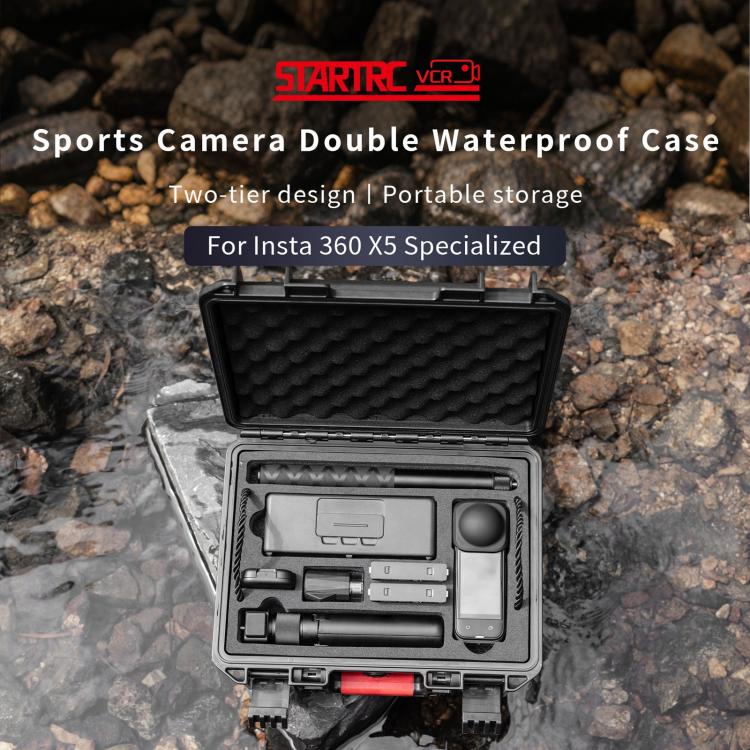 STARTRC X5 Estuche Impermeable de Viaje Insta360 X5