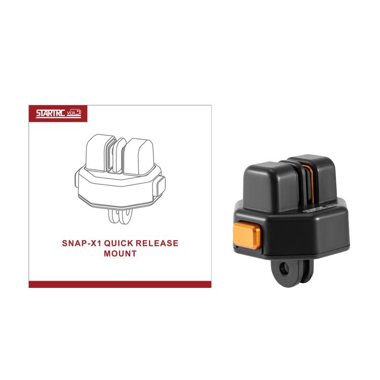 STARTRC VCR Snap-Mag Base Mount GoPro Liberación Magnética