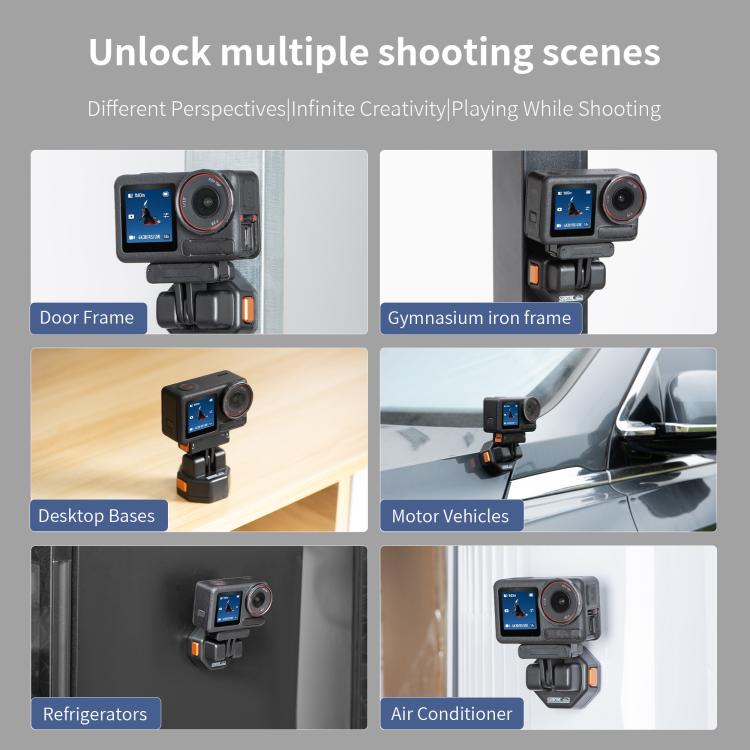 STARTRC VCR Snap-Mag Base Mount GoPro Liberación Magnética