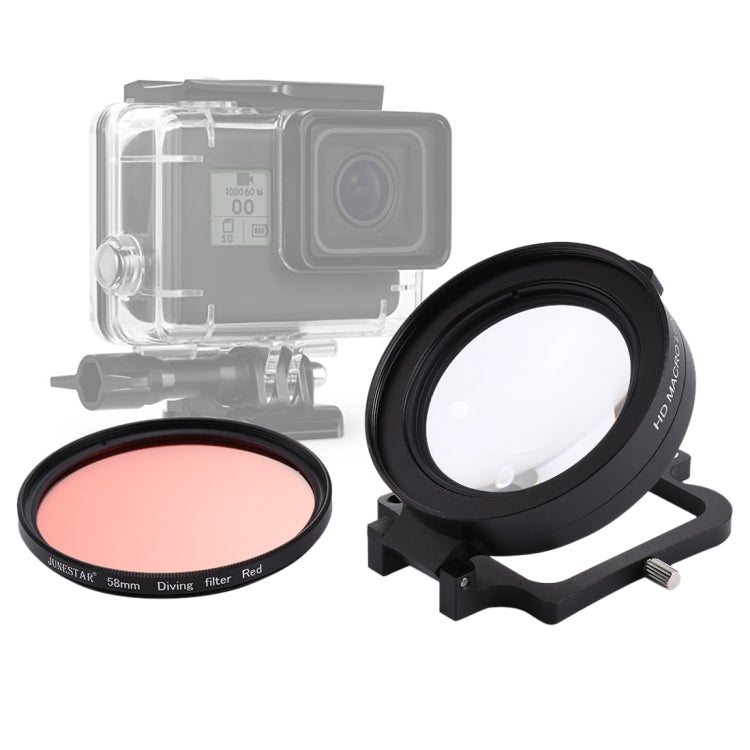 GoPro Lente Macro 58mm 16X Accesorio Para HERO6 Y HERO5