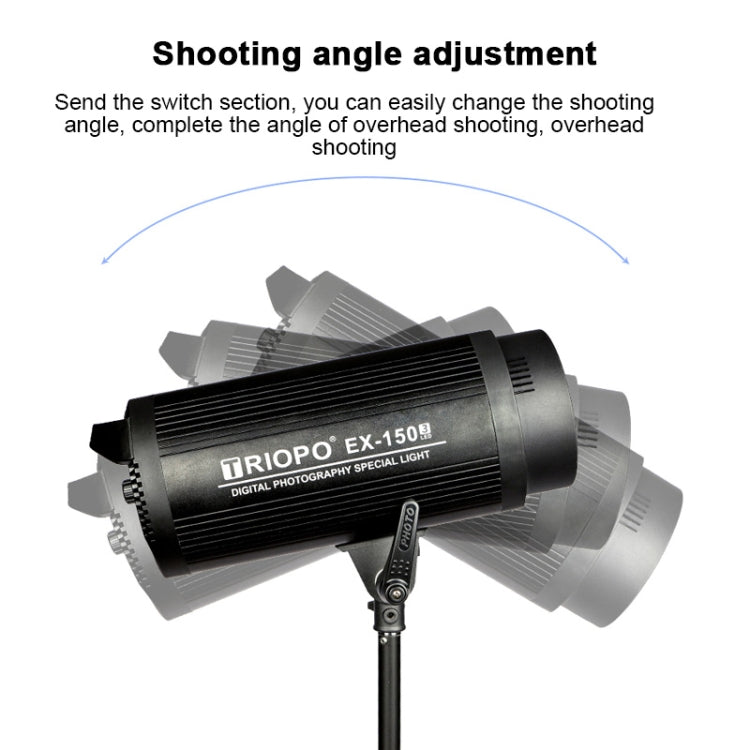 TRIOPO EX-150W Flash de Estudio Disipación de Calor LED
