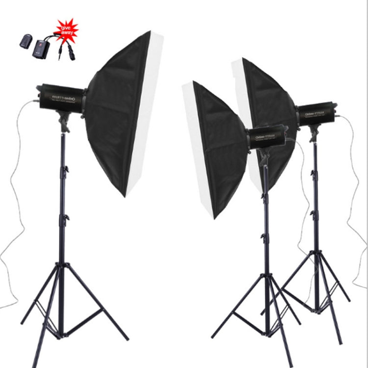 TRIOPO Oubao TTR300W Softbox Estudio 60x90cm Kit Completo
