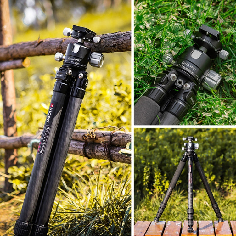 TRIOPO GS2808 Trípode Fotografía Fibra de Carbono Profesional