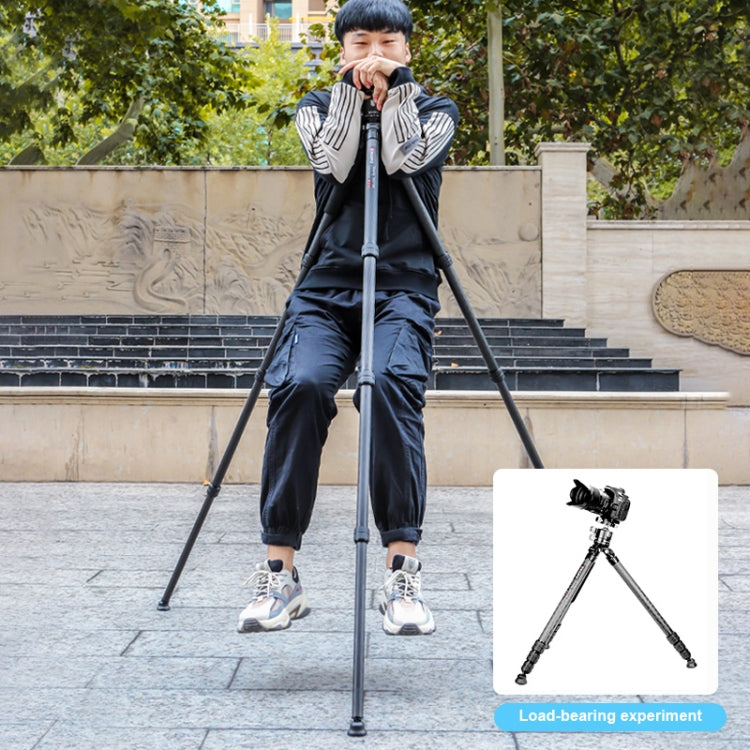 TRIOPO GS2808 Trípode Fotografía Fibra de Carbono Profesional