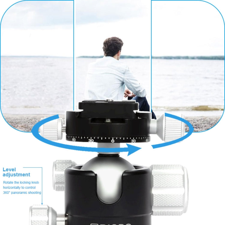 TRIOPO GS2808 Trípode Fotografía Fibra de Carbono Profesional
