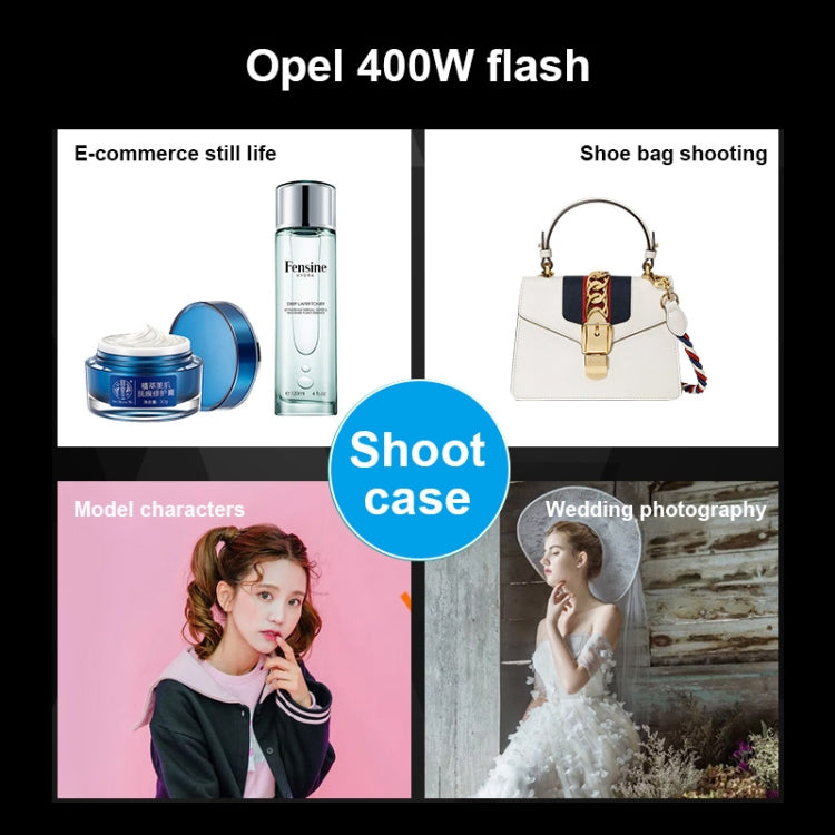 TRIOPO Oubao TTR400W Flash De Estudio Bombilla E27