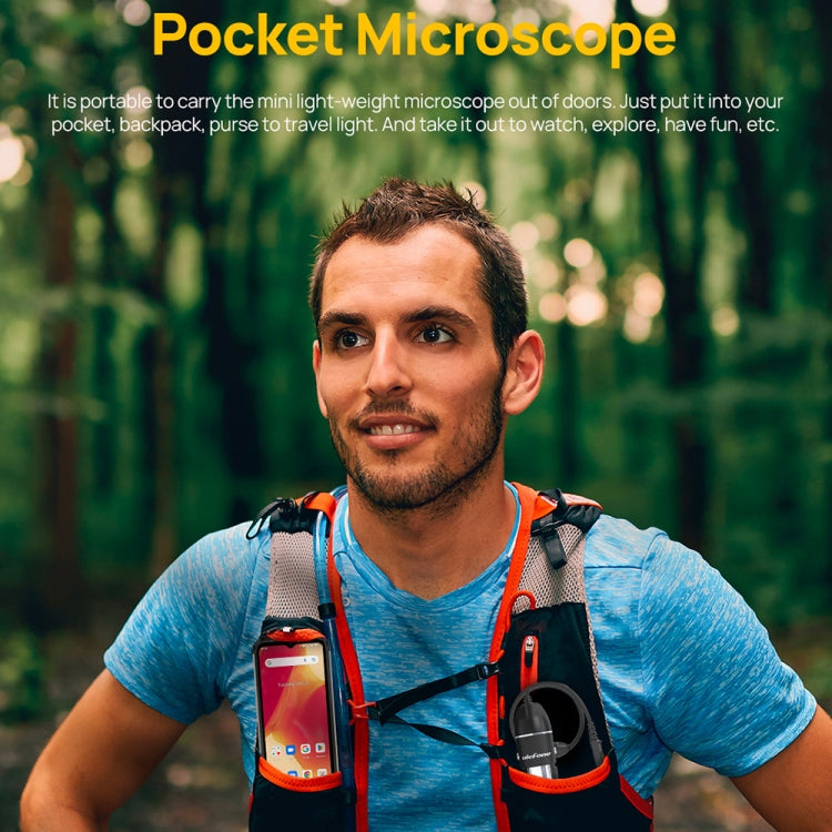 Ulefone uSmart C01 Microscopio Digital 50X-1000X y 1MP