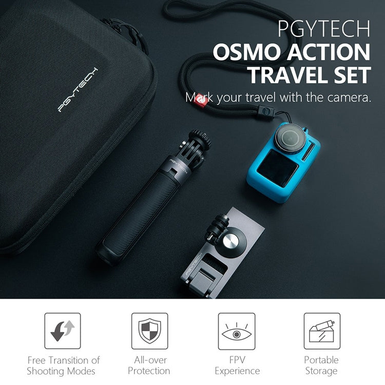 PGYTECH P-11B-027 Trípode Para DJI Osmo Action Kit De Viaje Compacto