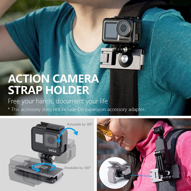 PGYTECH P-11B-027 Trípode Para DJI Osmo Action Kit De Viaje Compacto