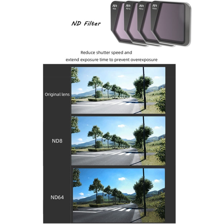 JSR Mavic 3 Filtro de lente 8 en 1 MCUV CPL ND DJI Mavic 3