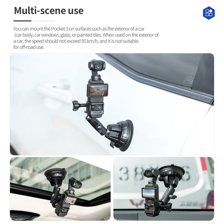 STARTRC Soporte Ventosa Expansión para DJI OSMO Pocket 3