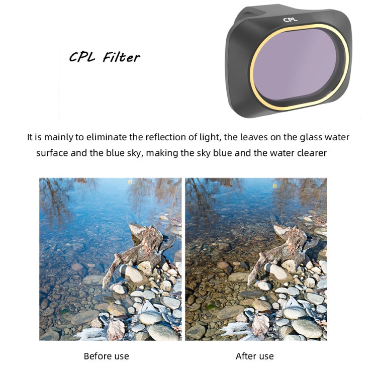 JSR 3 En 1 CPL ND8 ND16 Filtro De Lente Para DJI Mavic Mini