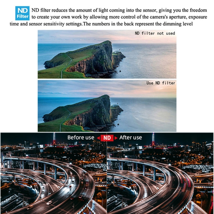 JSR Drone 3 En 1 CPL ND8 ND16 Filtro Para DJI Mavic Air 2 Profesional