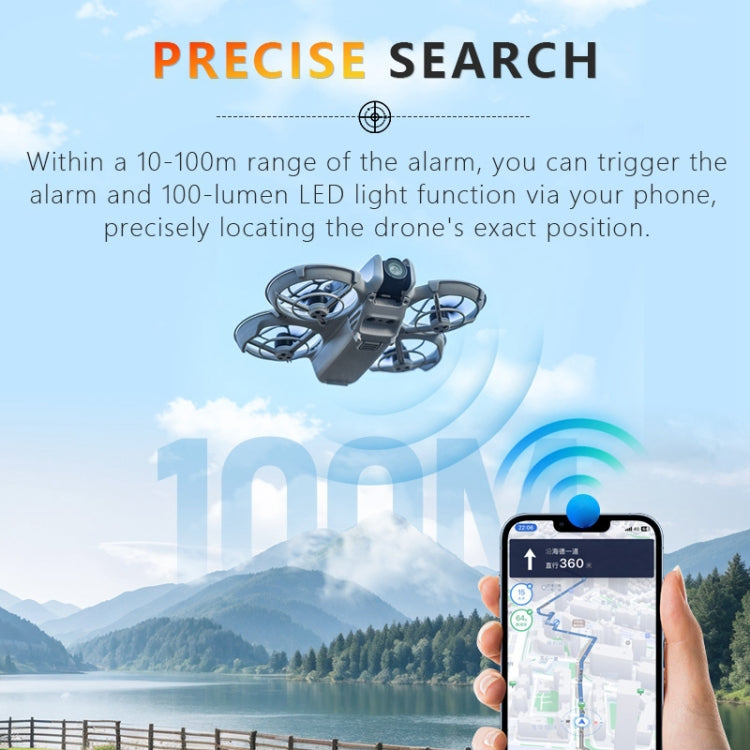 STARTRC DJI Neo Alarm Tracker Dron Instalación Adhesiva
