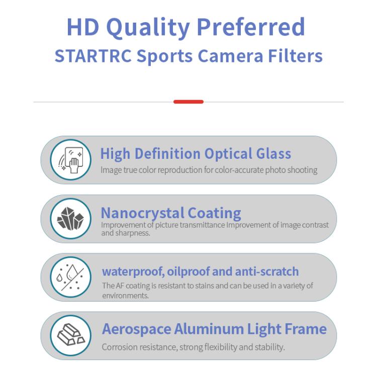 STARTRC Filtro CPL Para DJI Mavic 4 Pro Elimina Reflejos