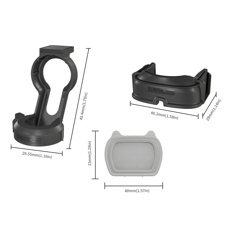 STARTRC Cat-ears Kit Luz Magnética para DJI Pocket 3