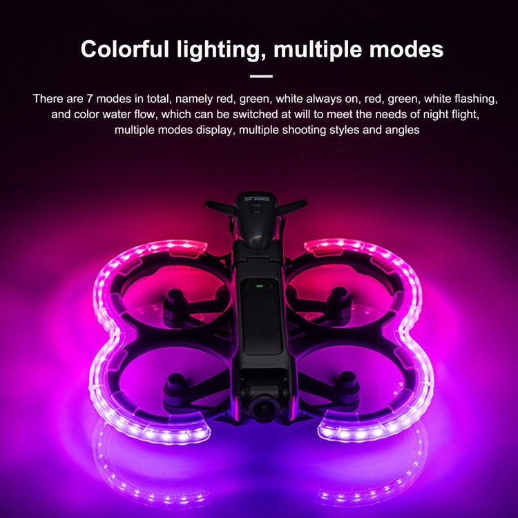 STARTRC DJI Avata 2 Drón Anillo Anticolisión LED Iluminado