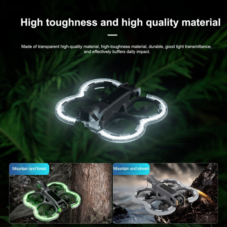 STARTRC DJI Avata 2 Drón Anillo Anticolisión LED Iluminado