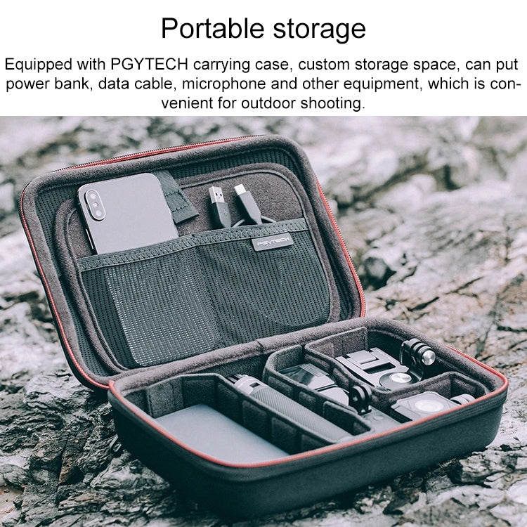 PGYTECH P-18C-043 Kit de viaje para DJI Osmo Pocket con palo selfie trípode