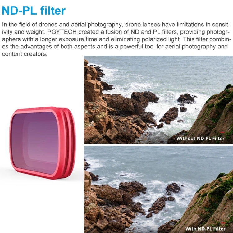 PGYTECH P-18C-014 Filtro de Lente NDPL para Osmo Pocket Pro Kit