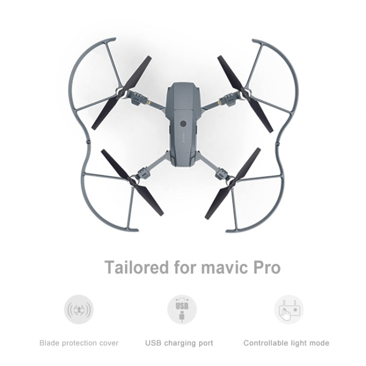 PGYTECH P-MA-124 Accesorio Cubierta Protección LED DJI Mavic Pro Plegable