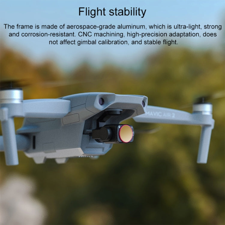 PGYTECH P-16A-034 Filtro LenteHD Mavic Air 2 ND8/16/32/64