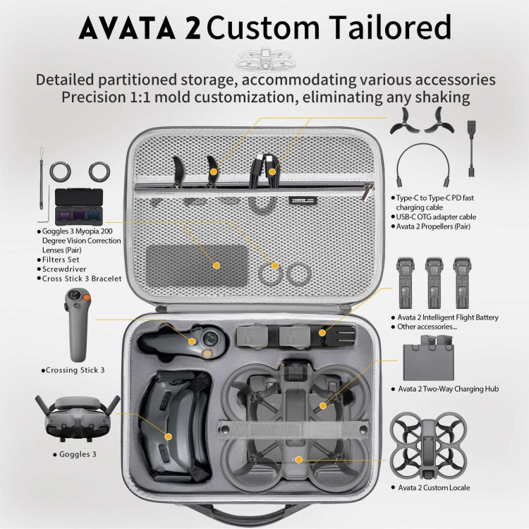 STARTRC DJI Avata 2 Bolso Para Drone Con Protección Lycra