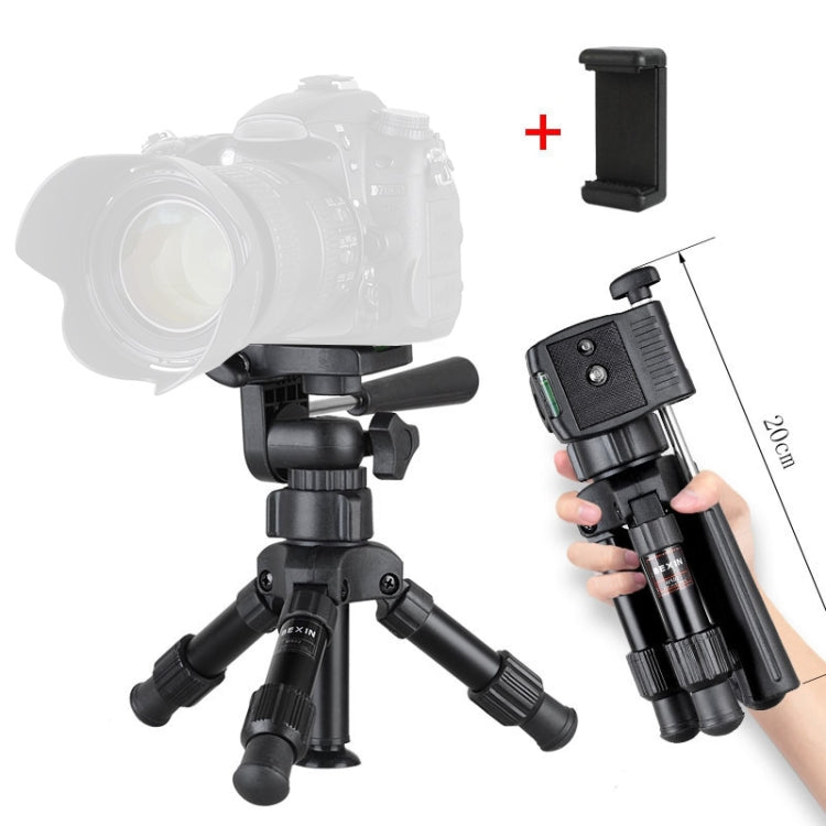 Bexin MS16 Trípode de Cámara de Mesa Ligero para DSLR y Smartphone