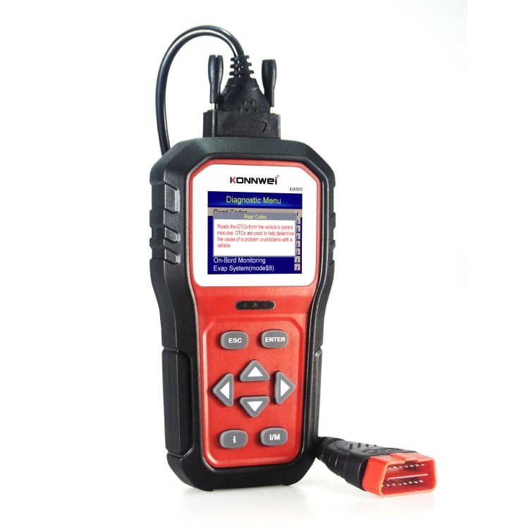 KONNWEI KW860 Probador De Batería Para Coche Pantalla 2,8