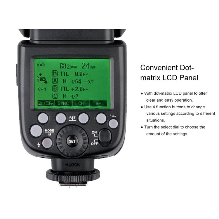 Godox V860IIF Flash Inalámbrico HSS 1/8000s Fujifilm