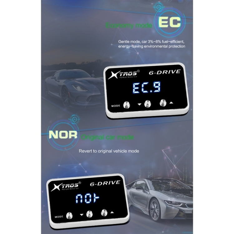 TROS TS6Drive Potent Booster Controlador Seis Modos