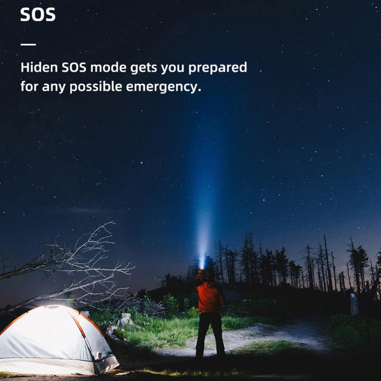 WUBEN L50 Linterna USB Recargable Portátil Exterior para Acampar