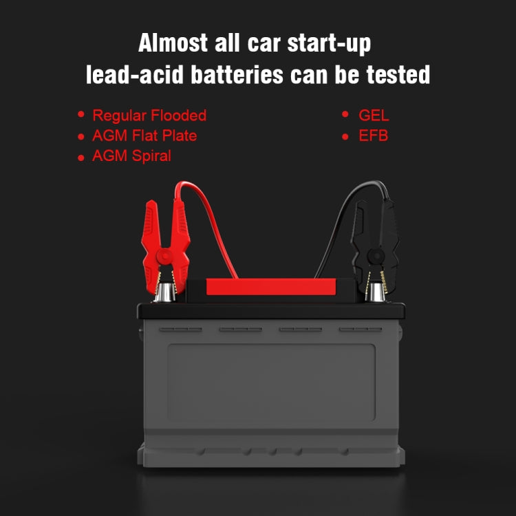 KONNWEI KW710 Probador de Batería Coche 3.2 Pulgadas