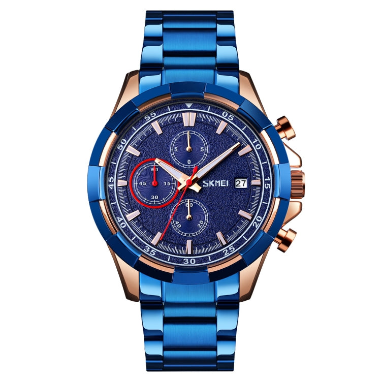 SKMEI 9192 Reloj De Hombre Acero Inoxidable Luminoso