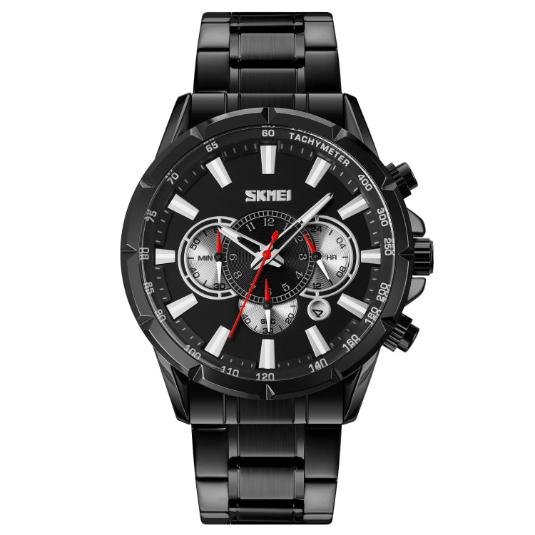 SKMEI 9241 Reloj Cronómetro Calendario Correa Acero