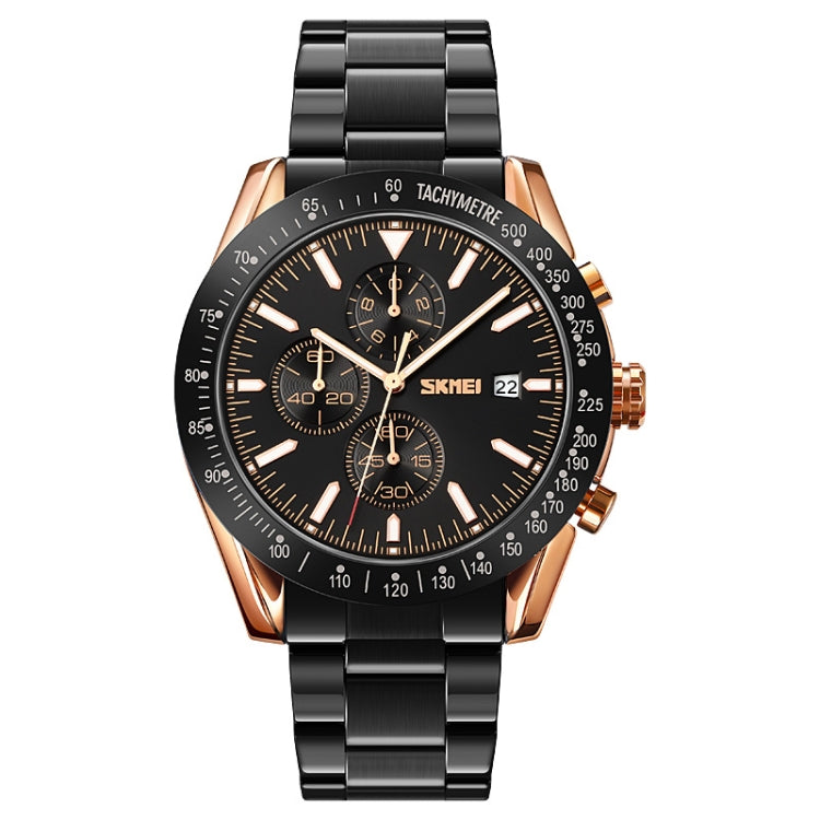 SKMEI 9253 Reloj Cronómetro Correa Acero Inoxidable