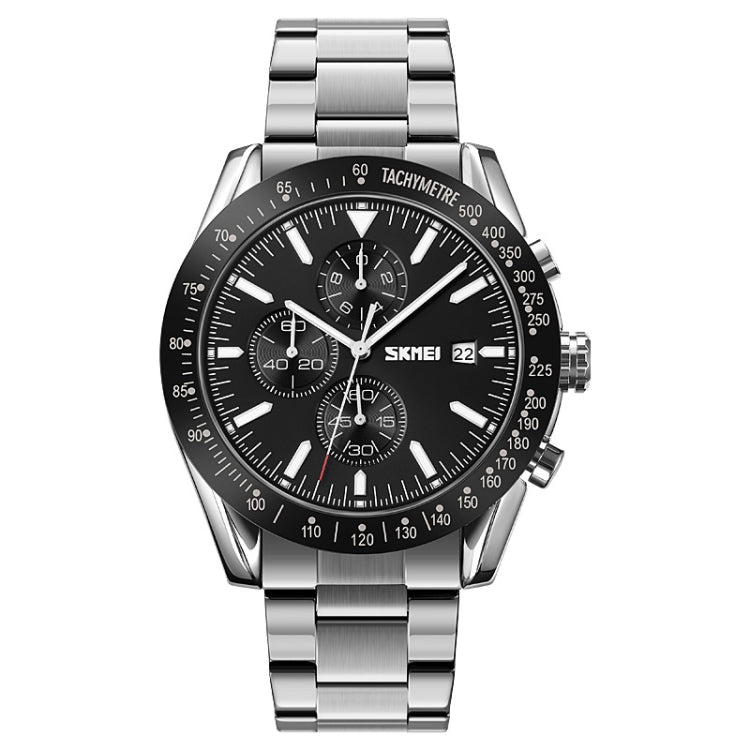 SKMEI 9253 Reloj Cronómetro Correa Acero Inoxidable