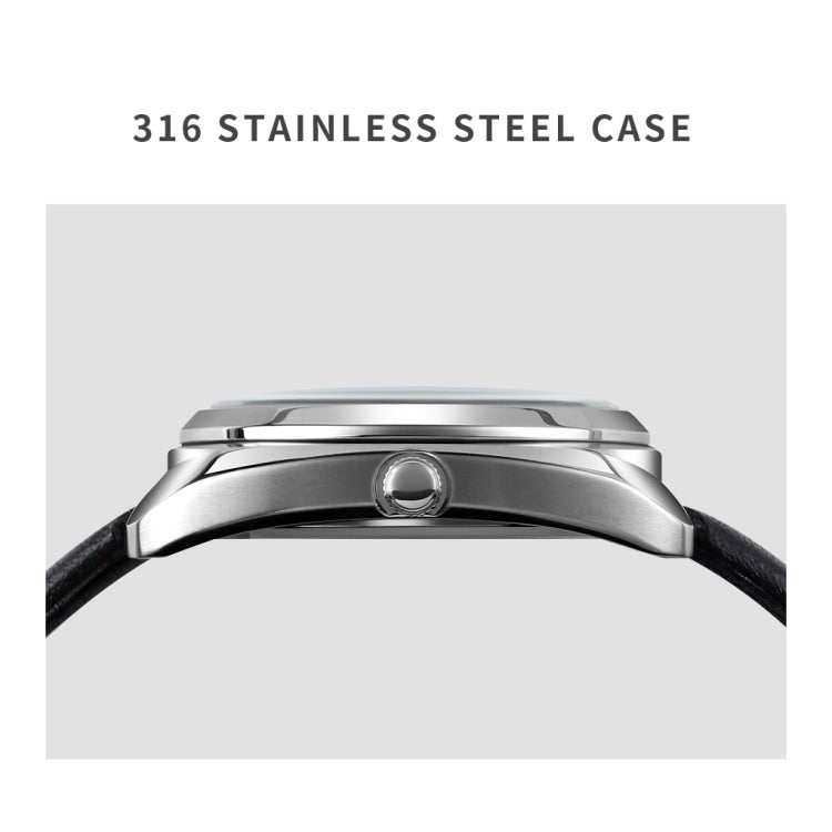 SKMEI Q029 Reloj Mujer Correa Cuero Elegante Diseño