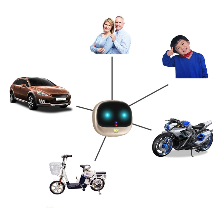 ReachFar RF-V47 Mini GPS Pet Tracker IP67 Clip Trasero