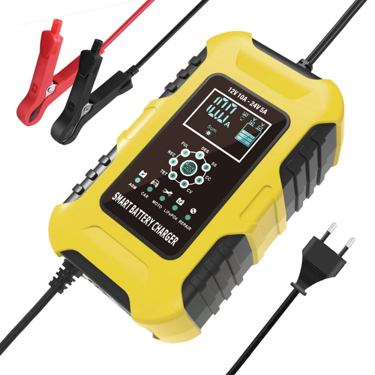 FOXSUR 10A 12V Cargador Batería Inteligente 7 Etapas
