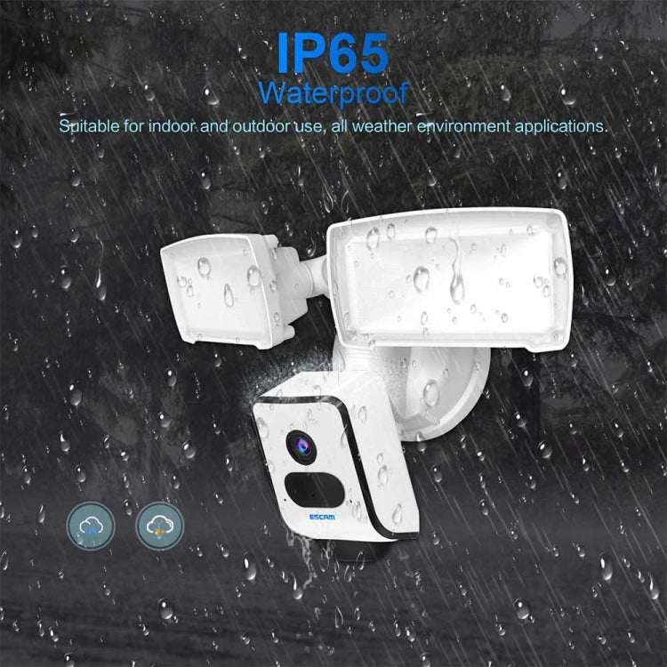 Escam QF612 Cámara IP WiFi 3MP Reflector Visión Nocturna Exterior