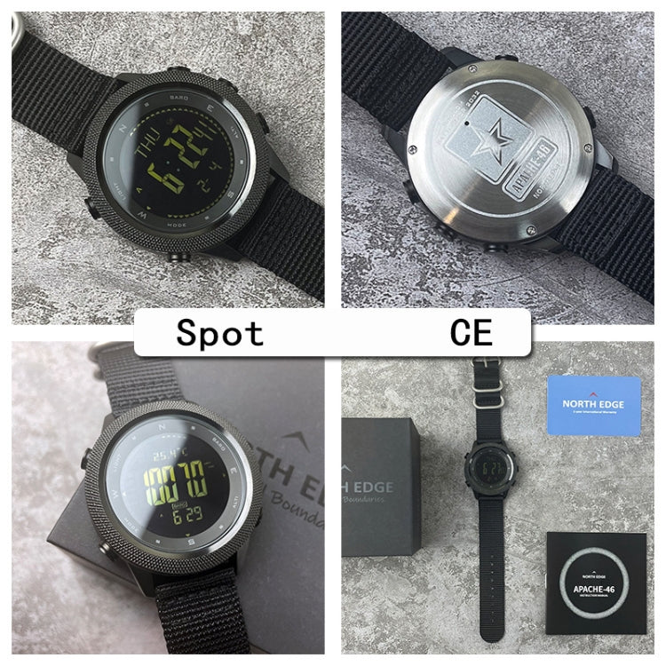 North Edge APACHE-46 Reloj Inteligente Impermeable Exterior