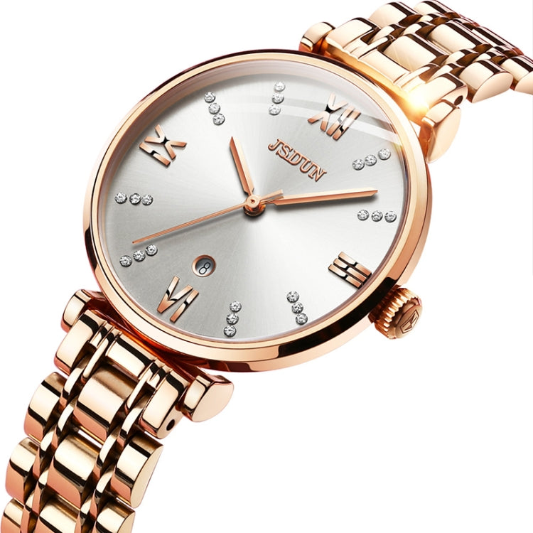 JIN SHI DUN 6533 Reloj Cuarzo Mujer Impermeable Elegante