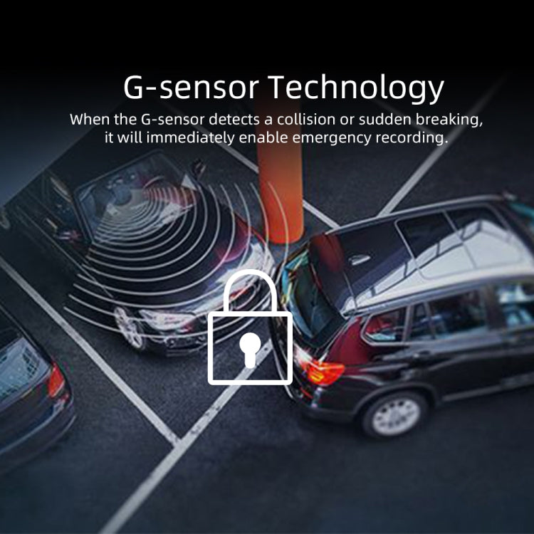 Anytek A60 Grabadora de Coche Cámara Dual ADAS HD