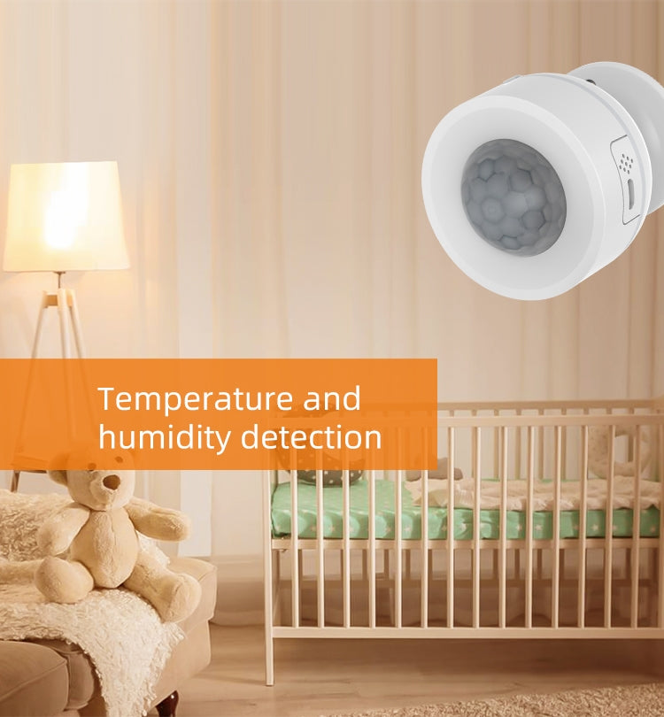 Neo NAS-PD07W Sensor De Movimiento PIR WiFi Con Temperatura