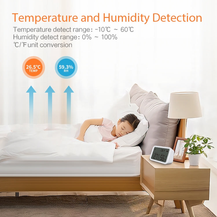Neo NAS-TH02B Zigbee Sensor de Temperatura para Hogar