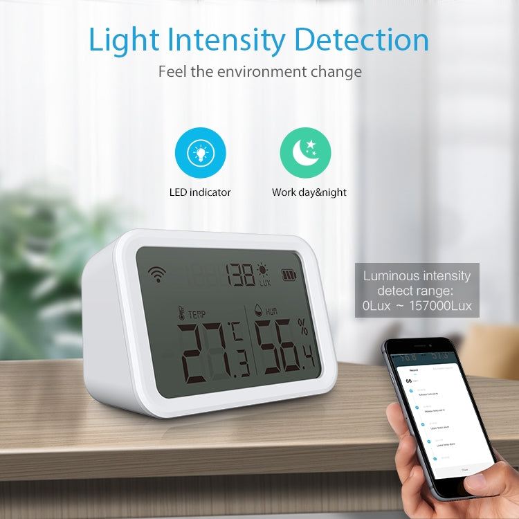 NEO NAS-TH02W Sensor 3 En 1 Temperatura Notificaciones